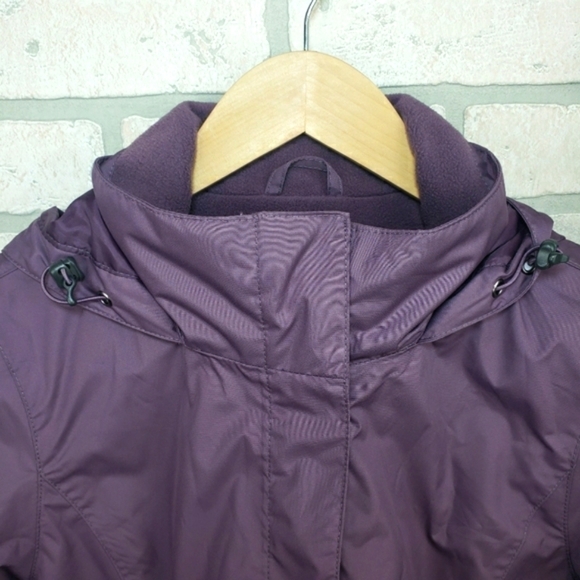 EDDIE BAUER Weatheredge Jacket & Scarf Purple Size M - Picture 7 of 16